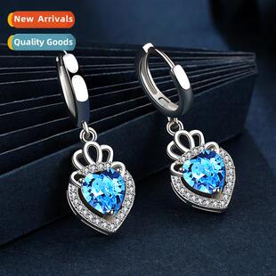 earrings heart-shaped fashi persaly earrings temperament sup