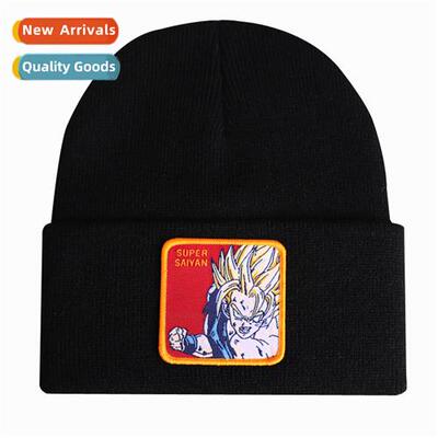 Anime Drag Ball Sun Wukg Super Saiyan SUPER SAIYAN knted cap
