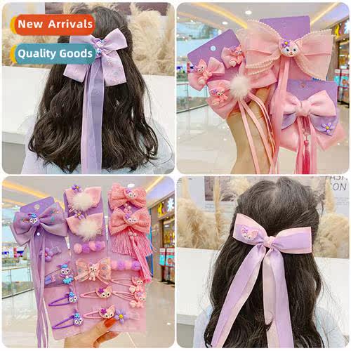 Childrens  clips girls 2022 new broken  finishing pin baby b