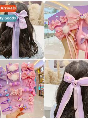 Childrens  clips girls 2022 new broken  finishing pin baby b