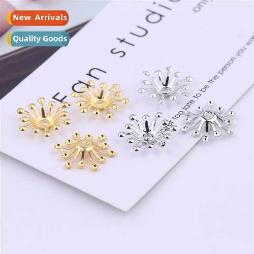 15mm flower heart flower metal flower  hmade DIY pin  comb s