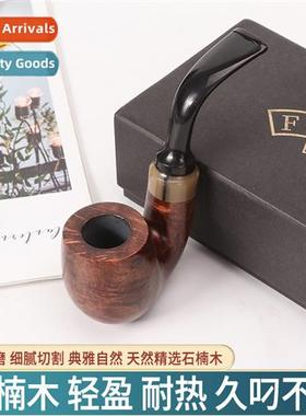 Dunkel Hmade Briarwood Pipe 9mm Flue Pipe Old Style Curved S