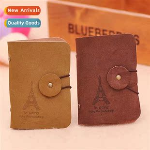 Wrap Around Velvet Romantic Case Tower Card Vintage Buckle