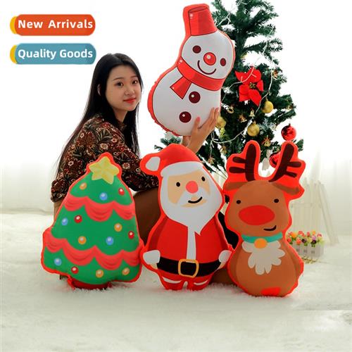 New Christmas series old man snowman elk Christmas e pillow