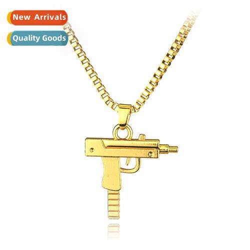 Europe and  Uned States Bad Girl necklace SUPREME pistol sub