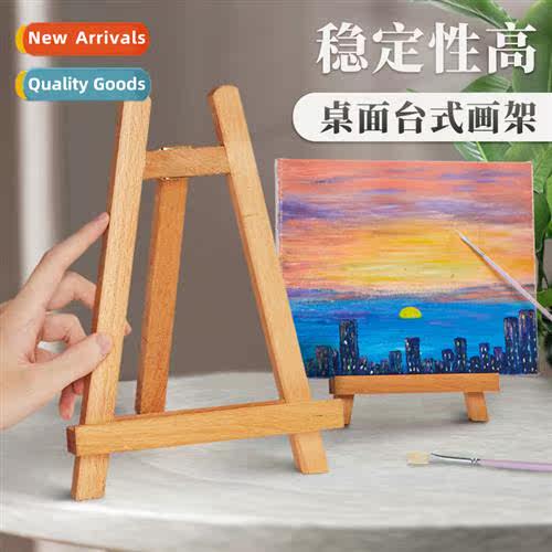 Beechwood small easel desktop desktop mini canvas board port