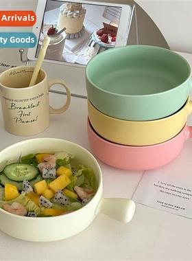 Ceramic Hle Baking Bowl Soaking Bowl Microwave Baking Plate