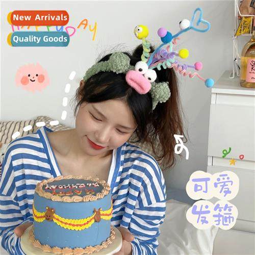 Creative quirky ltle mster Pilom  b plush spring headb sweet