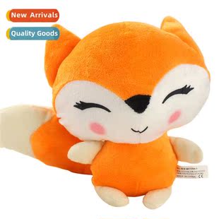 gifts gir fox ltle dolls doll childrens toy plush carto Cute