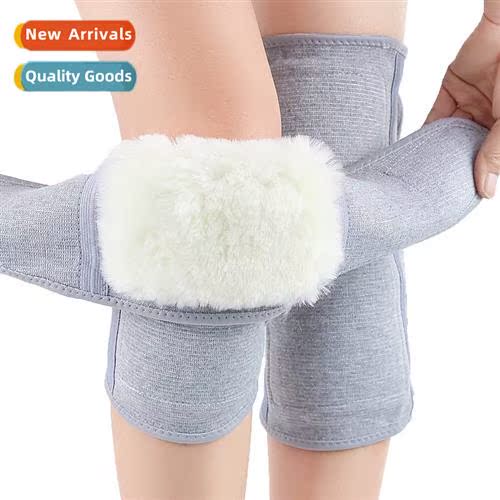 Wool knee pads warm old cold legs autumn  winter thickened f