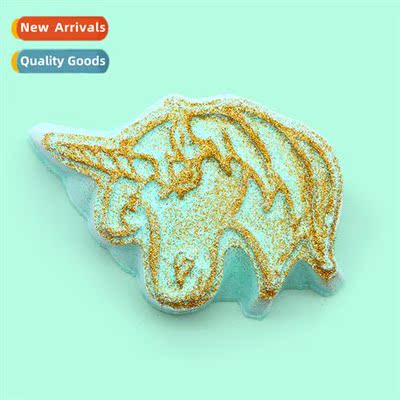 Fantasy Unicorn Bubble Bomb Gift Set Bath Salt Balls Snowfla