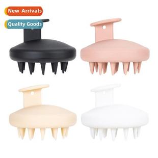 scalp brush massage cleansing home TPE comb shampoo
