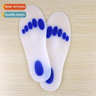 Casual Insole Absorpti Shock Womens Mens Silice Milky