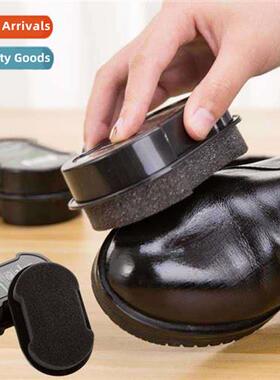 Portable double-sided spge shoe polish Multi-functial lear c