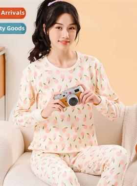 Fall and winter new teenage cott underwear set in large boys