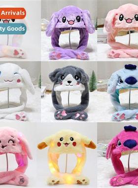 Cute rabb quirky expressi plush headgear a pinch ears will m