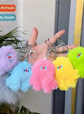 Plush doll plush big eye mster dum dum doll pendant ins keyc