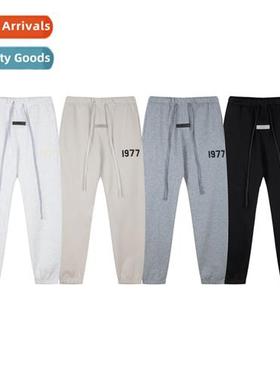 Tide FOG Essentials 23SS Latest Flocked 1977 Padded Pants Dr