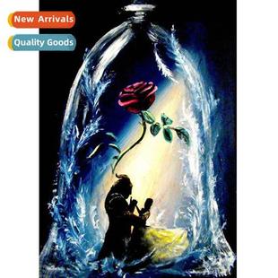 room applied wall deco art living full diamd New