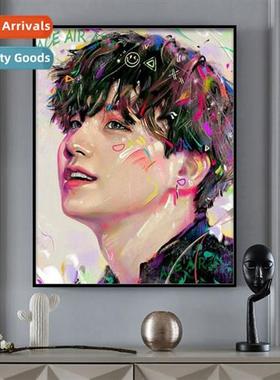 Diamd painting 2024 new hmade diy sticker drill painting bul