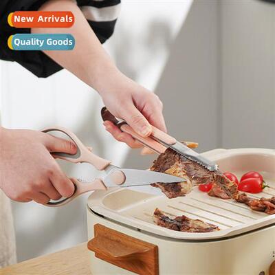 Stainless steel barbecue scissors three- set  clippers clip