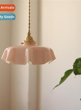 French milk glass chelier antique B&B dining room balcy beds