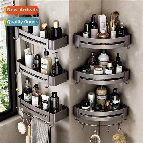 Bathroom Triangle Shelf Nail-free bathroom space aluminum co