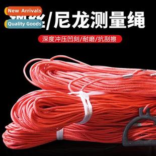 rope meters thickened wire Nyl steel measuring
