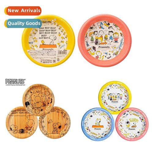 Japan original import Sunnap paper dinner plate dinner bowl