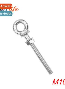 M10*100mm 316 stainless steel eyebolt screws bolts hook scre