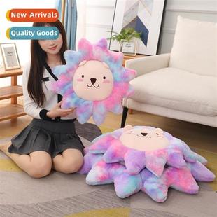 cushi toys tie girls plush dye pillow Colorful doll
