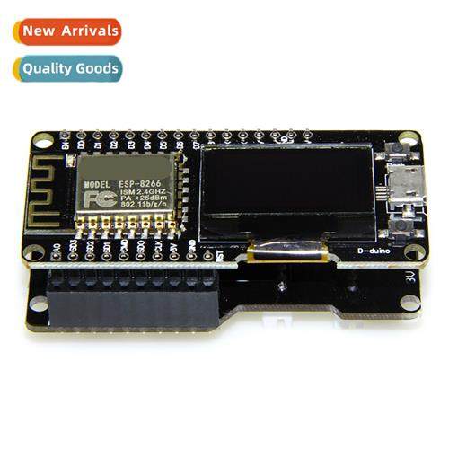 ESP8266 12F WiFi & 1.3-inch 0.96-inch OLED + Backplane E