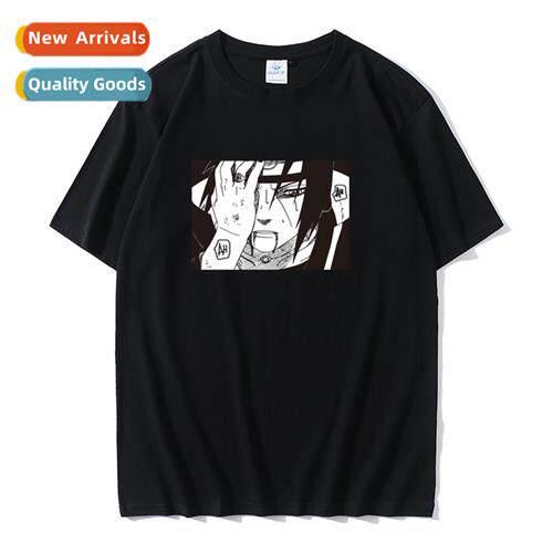 Japanese anime Naruto Uchiha Sasuke Weasel printed cott shor