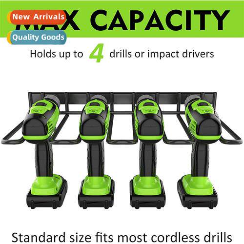 Ir h drill screwdriver tool rack wall-mounted tool storage s
