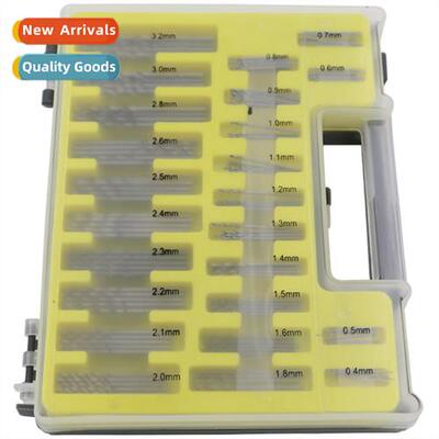 150PC Mini Twist Drill Blow Molded Case 0.4-3.2mm Small Dril