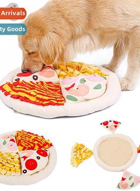 Pizza Pie Pet Sniffing Mat Dog Training Mat Energy Expendure