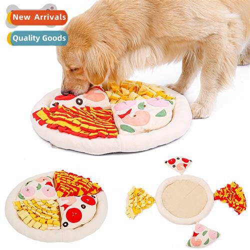 Pizza Pie Pet Sniffing Mat Dog Training Mat Energy Expendure