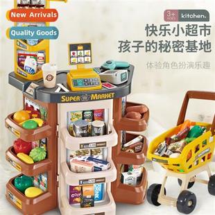 play house childrens Super scene set role toys shopping