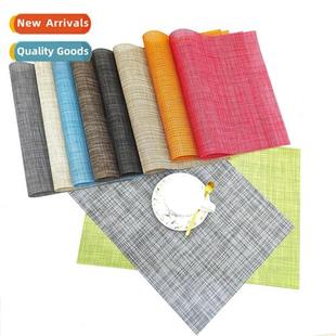 color bag placemats series silk two 2202C Teslin into 6PS