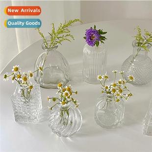 mini vase hydropic living flo transparent room wind Home ins