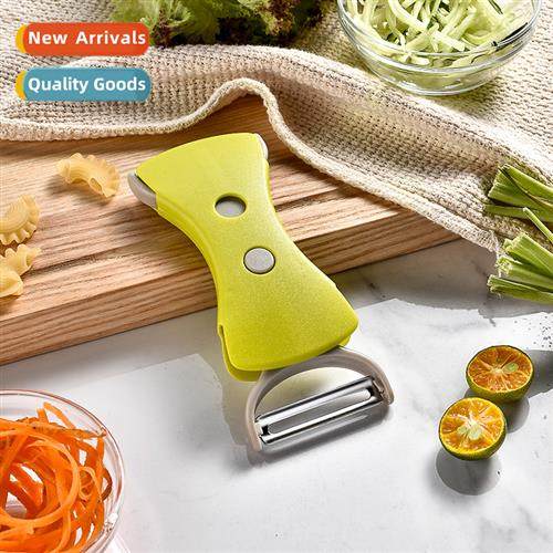 Stainless Steel Cvertible Dual Head Mel Peeler Scraper Multi