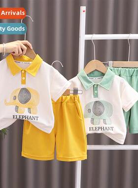 Small  medium-sized childrens clothing boys su summer two- s