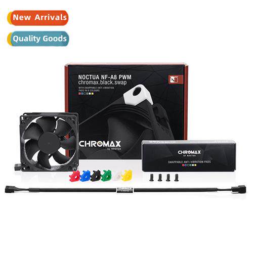 Owl NF-A8 PWM Black Multi-Color Edi 4pin CPU Desktop PC Temp