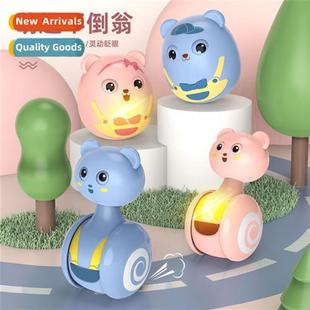 Toys baby rattles glide wh lights early educati parent-child