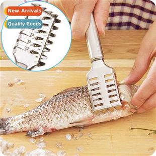 Stainless Scraper Steel Killing Fish scaling Scaler