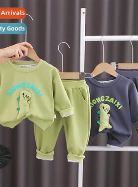 Boys su spring  fall 2023 new baby boy gas sweater childrens