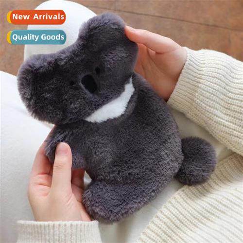 Designer  niche koala squirrel plush cosmetic bag pencil bag