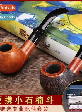 Briarwood pipe Spain imported briar root log pipe wh a full