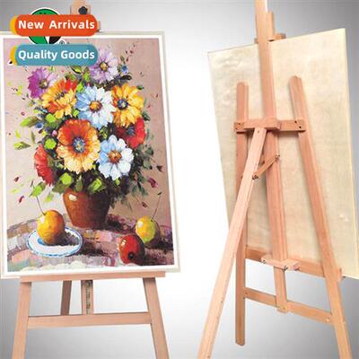 Solid wood KT board bracket billboard display sign POP er di