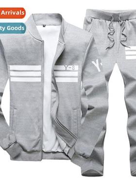 2018 Spring  Autumn New Mens Sports Su Casual Lg Sleeve Base